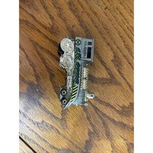 1998 Hot Wheels " Rail Rodder " Engine 5 Silver (G)